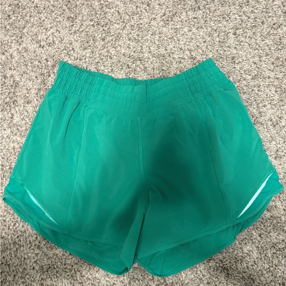 lululemon athletica Kelly green  Athletic Shorts